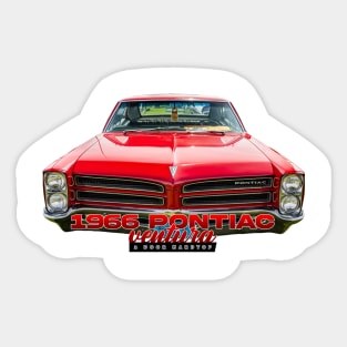 1966 Pontiac Ventura 2 Door Hardtop Sticker